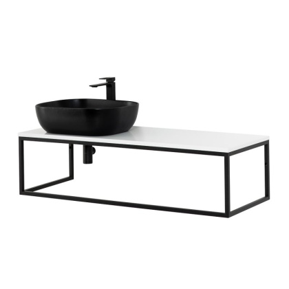 Консоль металлическая под накладные раковины BelBagno EK-140-ST