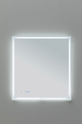 Зеркало Aquanet Оптима 70 белый матовый