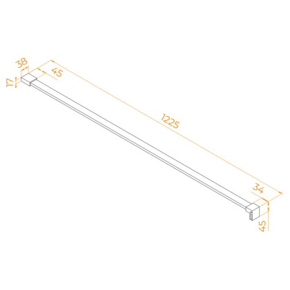 Держатель стекла RGW O-105 CP
