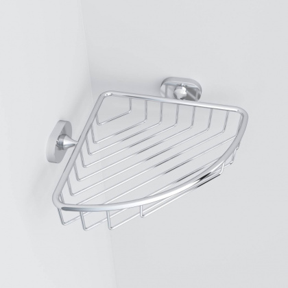 A7434800 Sense L, Корзина для душа угловая, хром