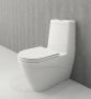 Чаша унитаза-компакт Bocchi Taormina 1017-001-0129 белая Чаша унитаза-компакт Bocchi Taormina 1017-001-0129 белая
