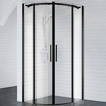 Душевой уголок BelBagno ACQUA-R-2-100-C-NERO