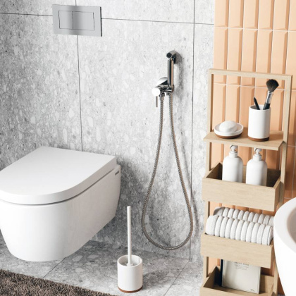 A70138 Встраиваемый смеситель для душа  с гигиенической лейкой Wasserkraft