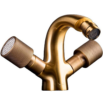 Смеситель для биде ROYAL CRYSTAL, бронза_Комплект