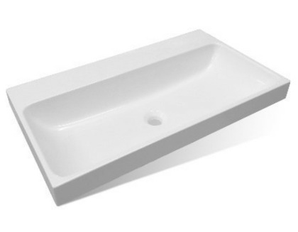 Комплект мебели Malibu Luxe 1550х500 правосторонний подвесной 2 ящика (ШхГхВ) 898х476х607