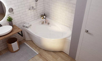 Акриловая ванна 1Marka Convey 170х75 R 01кон1775п