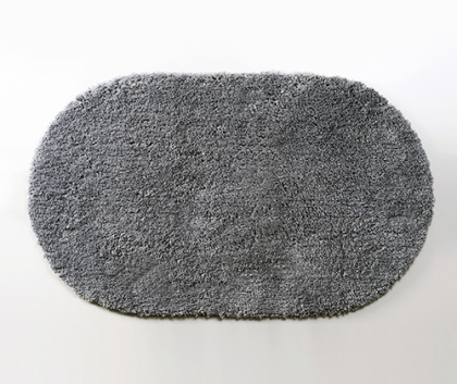 Коврик для ванной комнаты Dill, 100х60х3 см, серый, BM-3951