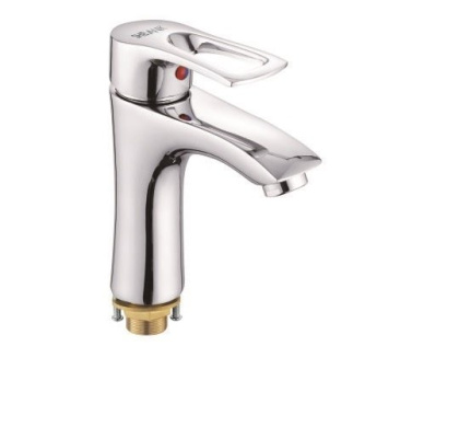 Смеситель для раковины латунь, хром S5101