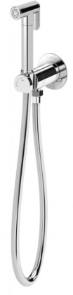LEAF-DIF-GM Гигиенический душ со смесителем Исполнение: Gunmetal PVD  LEAF-DIF-GM Гигиенический душ со смесителем Исполнение: Gunmetal PVD