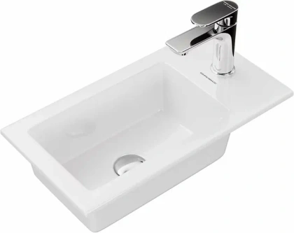 Комплект раковины и тумбы cо смесителем и зеркалом