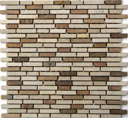 Мозаика натуральный камень Barselona-1 (чип 7) 30,5*30,5(15шт.-1,396м2), м2 Мозаика натуральный камень Barselona-1 (чип 7) 30,5*30,5(15шт.-1,396м2), м2