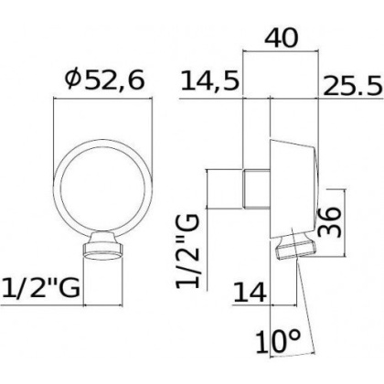Набор смесителей Paffoni Blu 3 в 1 (сет 12) (с внутренней частью)