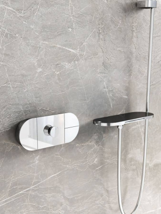 Душевой комплект Futura VSFW-2F12TCH термостатический встраиваемый, 3 режима, хром Душевой комплект Futura VSFW-2F12TCH термостатический встраиваемый, 3 режима, хром