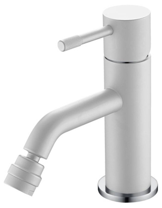 Смеситель для биде, Uno. Белый Хром Смеситель для биде, Uno. Белый Хром