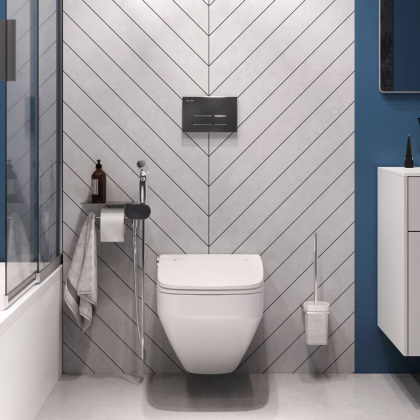 Набор подвесной унитаз с гигиеническим душем CK50H0603W