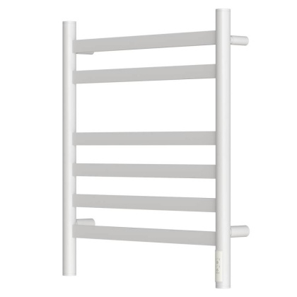 Полотенцесушитель электрический Point Селена PN16856W П6 500x600, диммер справа, белый Полотенцесушитель электрический Point Селена PN16856W П6 500x600, диммер справа, белый