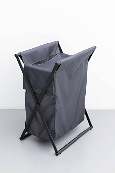 Корзина для белья Allen Brau Priority черный/серый Корзина для белья Allen Brau Priority черный/серый