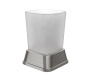 Amper K-5428NICKEL Стакан для зубных щеток Amper K-5428NICKEL Стакан для зубных щеток