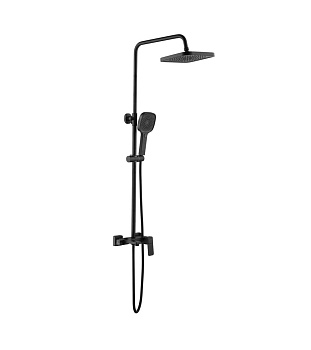 Душевая система Shevanik, латунь S9736H черный