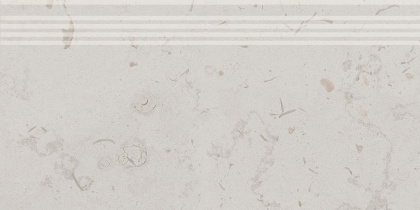 Ступень Про Лаймстоун серый светлый натуральный обрезной 30x60x0,9