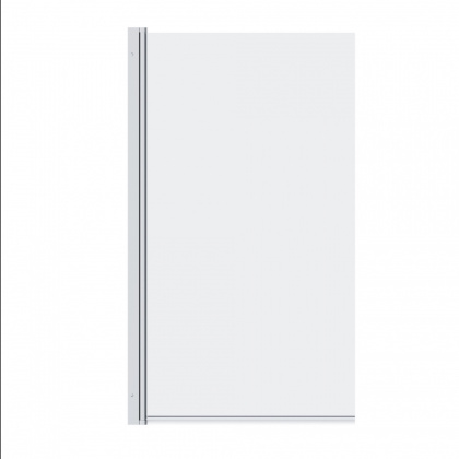 DX35WBS-D080-140MT Душ.шторка на борт ванны,стекло поворотное 6*800*1400мм,стекло прозр,проф анод