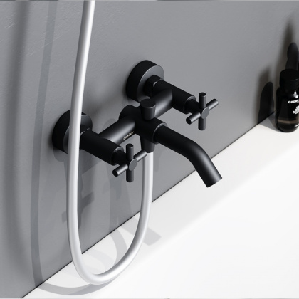 241000000 Neo Classic Black, Смеситель Для ванны/душа