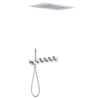 Душевая система Timo Saona SX-2319/00SM скрытого монтажа с термостатом, хром Душевая система Timo Saona SX-2319/00SM скрытого монтажа с термостатом, хром