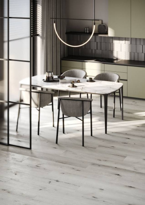 Кварцевый ламинат Fargo Comfort XXL Дуб Снежный, DL1601 Кварцевый ламинат Fargo Comfort XXL Дуб Снежный, DL1601