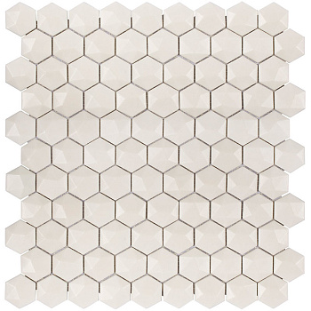 Стеклянная мозаика, MATT 904D HONEY, Hexagon