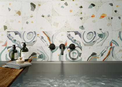 Керамогранит Сray light shards 60х60