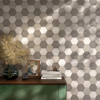 Керамогранит SG1006N Тюрен бежевый, полотно из 9 част.(размер части 10,4*12)31*37*7(72шт/0,67м2), м2