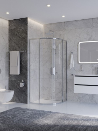 Душевой уголок CEZARES PLANE-R-2-90-C-BORO