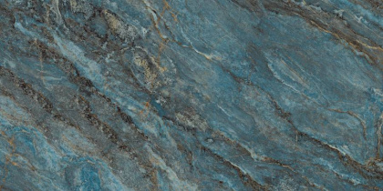 Beam Turquoise Керамогранит бирюзовый 60х120 лаппатированный шайн