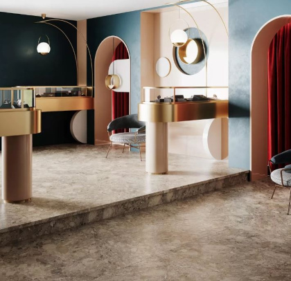 Керамогранит Ирпина бежевый обрезной 119,5x60x1,1