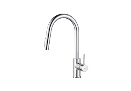 Смеситель для кухни с вытяжным изливом 2 jet AQUATEK AQ1384CR ЕВРОПА Смеситель для кухни с вытяжным изливом 2 jet AQUATEK AQ1384CR ЕВРОПА