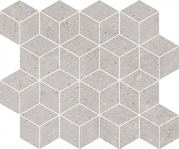 Декор Риккарди мозаичный серый светлый матовый 45x37,5x1 Декор Риккарди мозаичный серый светлый матовый 45x37,5x1