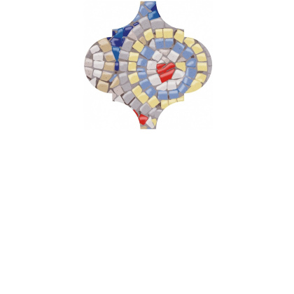 Декор OP\A170\65000 Арабески Майолика Гауди 6.5*6.5*7 (уп\26шт), шт