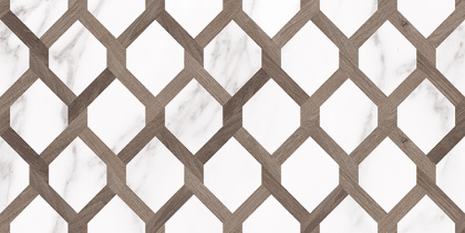 Плитка настенная Blanco белый узор 08-00-01-2677 20х40 (15шт/1,2м2),м2