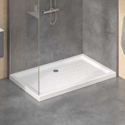 Душевой поддон RGW CR-127 70 x 120 см, прямоугольный, керамический, белый, 19170372-01