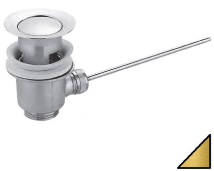 Донный клапан Paffoni ZSCA002GF золото