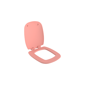 Fenice Сиденье с крышкой цвет матовый розовый, A0327-032, шт