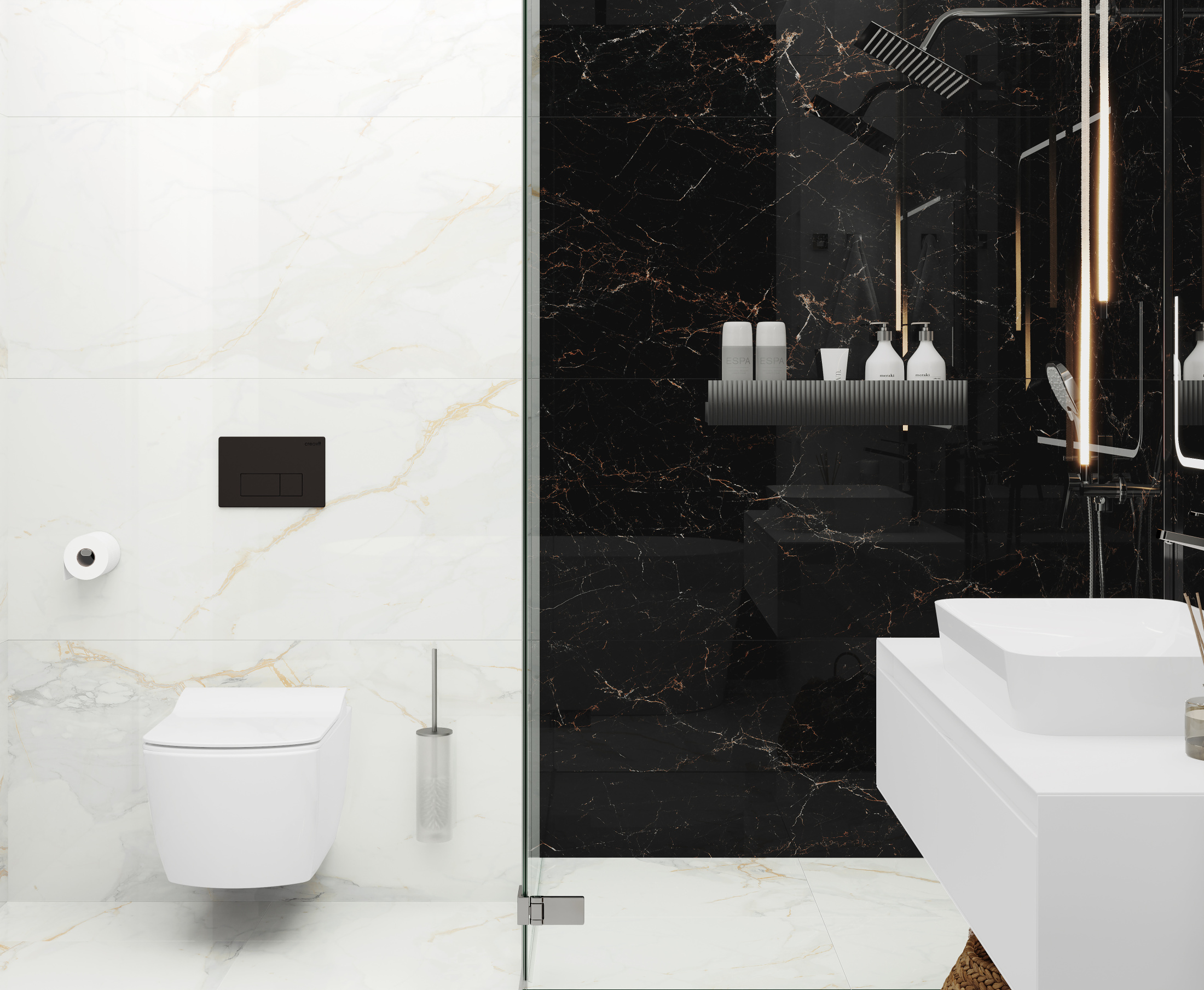 Nirvana Black Керамогранит черный 60x120 Полированный Nirvana Black Керамогранит черный 60x120 Полированный