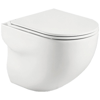 Чаша подвесного унитаза BelBagno ONDA BB066CHR Чаша подвесного унитаза BelBagno ONDA BB066CHR