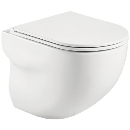 Чаша подвесного унитаза BelBagno ONDA BB066CHR Чаша подвесного унитаза BelBagno ONDA BB066CHR