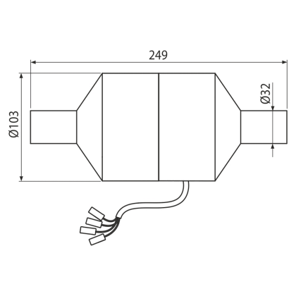 Bентилятор для скрытых систем инсталляции c возможностью вентиляци