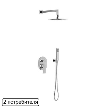 Система для душа скрытого монтажа EXCELLENT Glad ARAC.SET.1145CR (хром) Система для душа скрытого монтажа EXCELLENT Glad ARAC.SET.1145CR (хром)