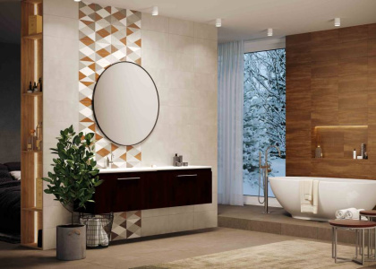 Вставка Mountain almond 25х50 Вставка Mountain almond 25х50