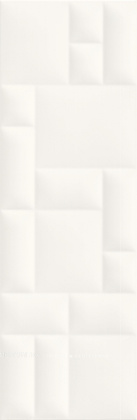 Плитка настенная Pillow Game рельеф белый 29x89 (O-PIL-WTA051)(3шт/0,77м2), м2