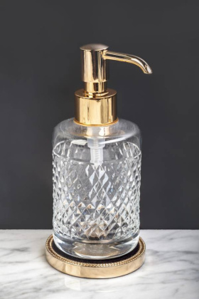 Диспенсер ЗОЛОТО Crystal Luxury Options 10228 Boheme Диспенсер ЗОЛОТО Crystal Luxury Options 10228 Boheme