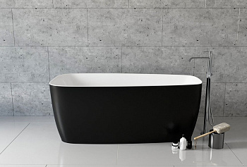 Акриловая ванна Aquanet Family Trend 170x78 90778 Matt Finish (панель Black matte)